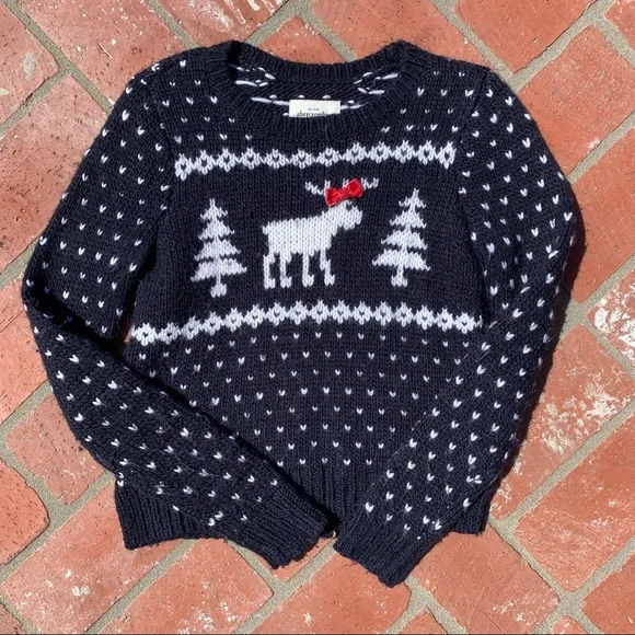 Shirts Tops Abercrombie Kids Christmas Sweater Size Xl Poshmark